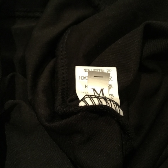 Women's Ruched Bodycon One Shoulder Cocktail Midi Pencil Dress - Picture 5 of 6